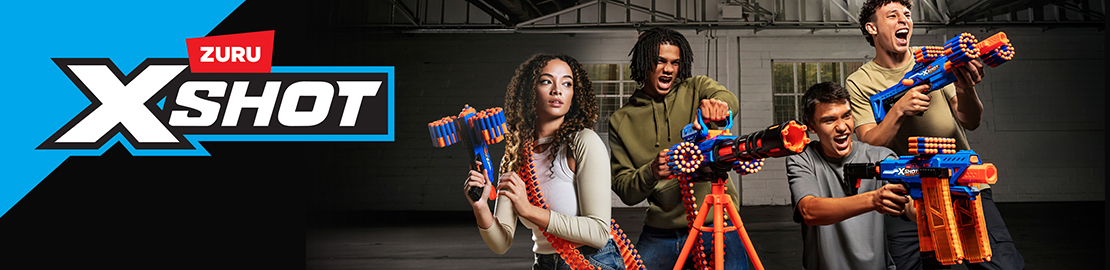 ZURU XSHOT Kategorie Banner